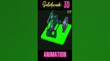 Solidworks 3d Aniation #cad #cam #shorts