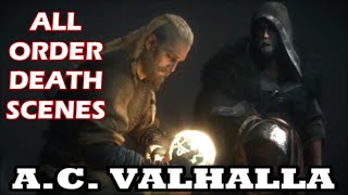 Assassin's Creed: Valhalla - All Order of the Ancients Death Cutscenes (In Order)