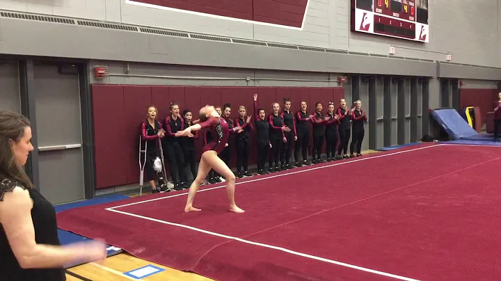 Amy Enright- Floor 2/10/17 vs UW-Stout