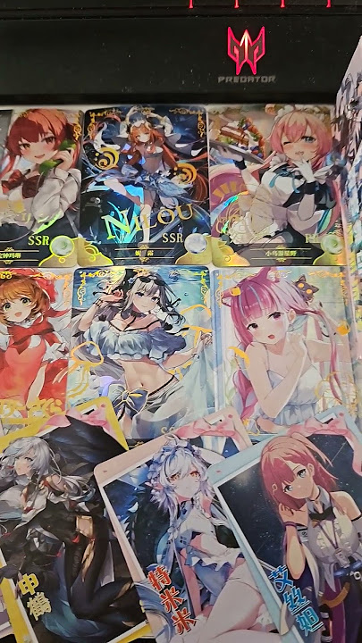 anime cards girls #anime #girls #hentai #art