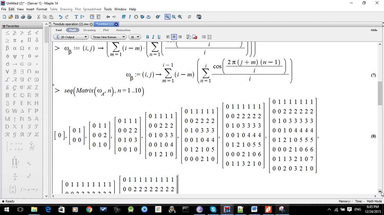 The modulo operation - YouTube