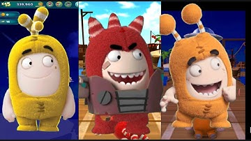 Oddbods Turbo Run Part 87 🍭🍭 - Run with Bubbles VS Cardboard Fuse VS Slick!!! Gameplay Walkthrough