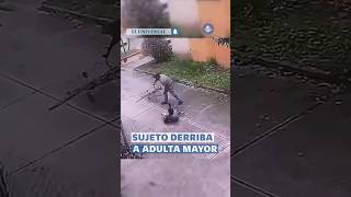 ¡Ya no respetan! Sujeto intenta asaltar a adulta mayor en calles de Jalisco #Shorts
