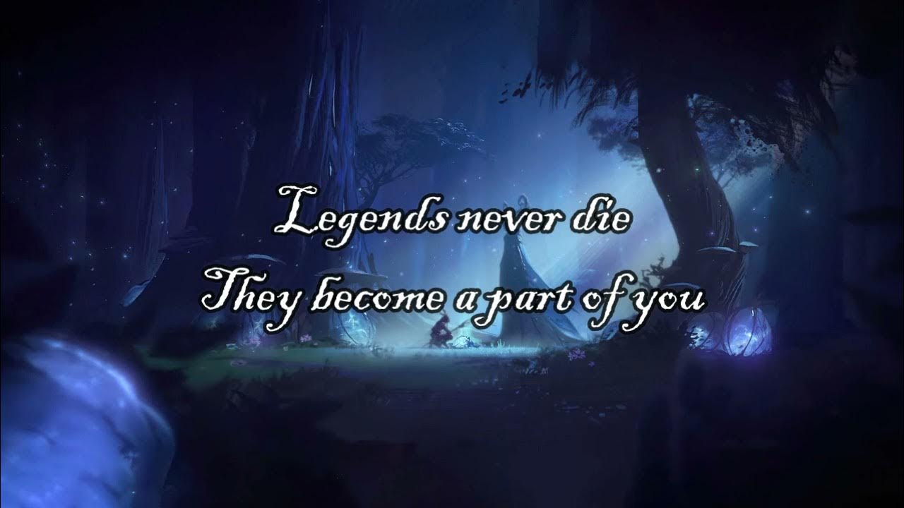 Legends never die (lyrics) YouTube