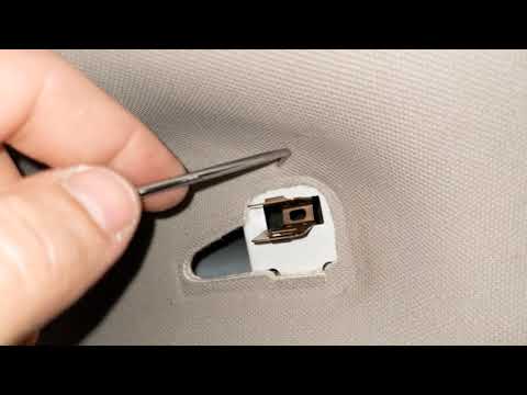 2016 Nissan Murano - grab assist handle clip installation