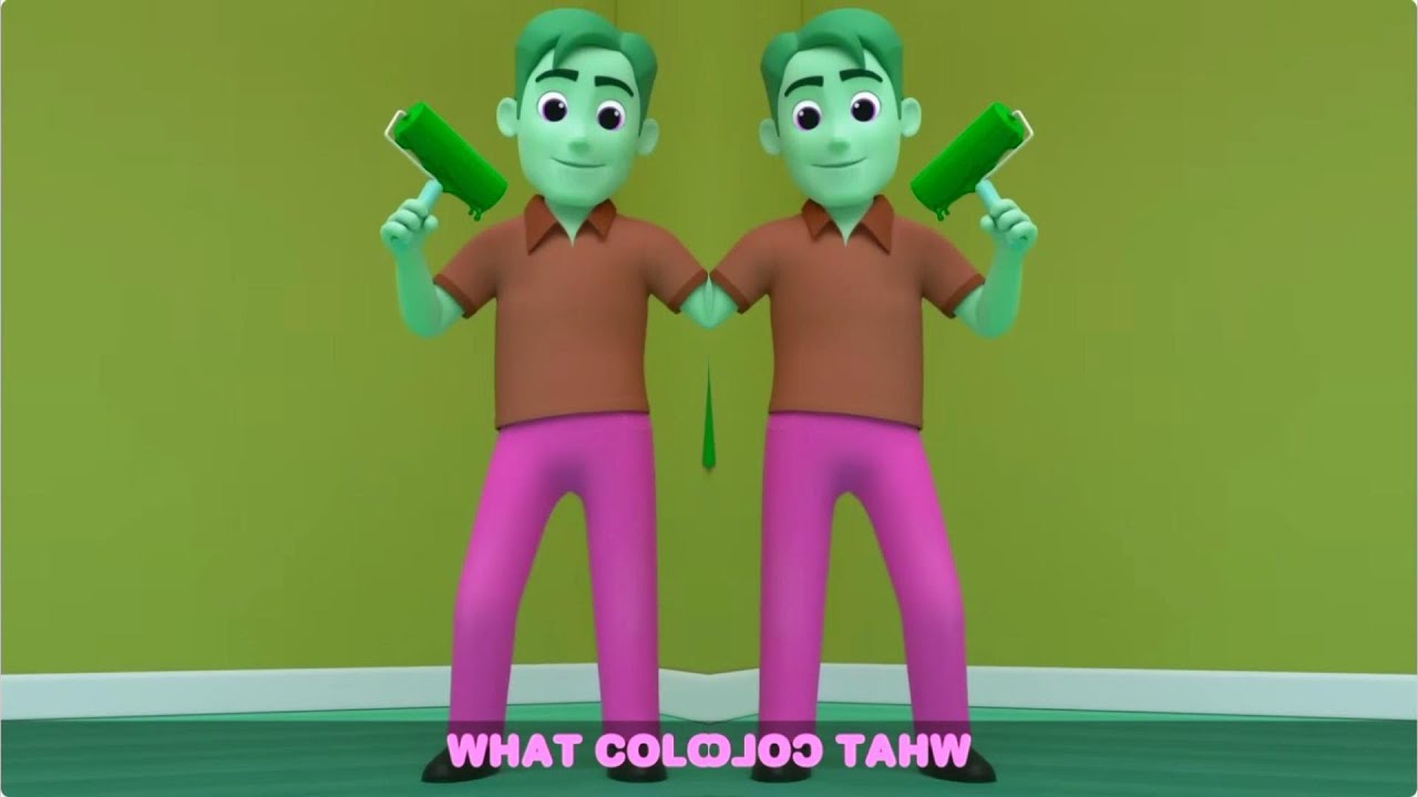 Daddy Finger What Color is this? / Mirror Effects / Sponsored by: Klasky Csupo effects