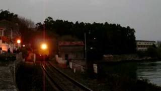 TREN ESTRELLA GALICIA CON LOCOMOTORA 333 EN AS XUBIAS