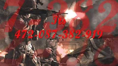 Call of duty 4 Reflex Friend code wii