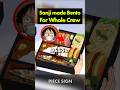 This bento shows how much Sanji cares about his crew