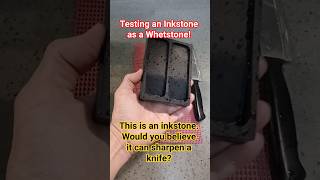 Can an Inkstone make a knife Razor Sharp? 硯台能磨出超鋒利的刀？ #inkstone #shorts #sharpness #硯#磨刀 #鋒利度測試 #短片