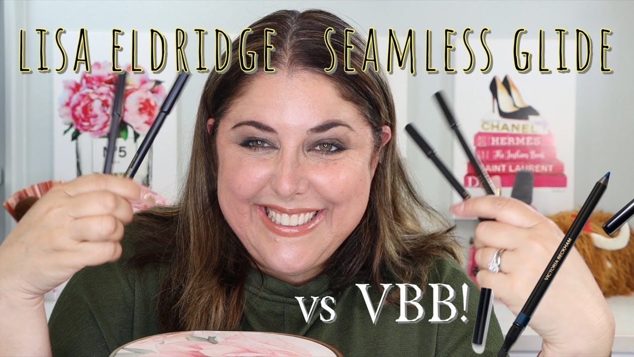 NEW Lisa Eldridge Seamless Glide Eye Pencil vs Victoria Beckham!