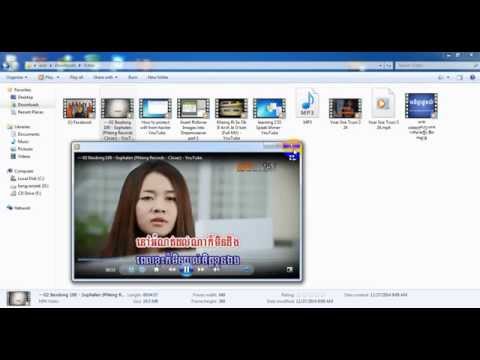How To Convert Video Mp4 To Mp3 Or Music Speak Khmer Easy