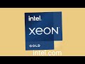 Intel Xeon Gold logo ident 2023 @Intel 