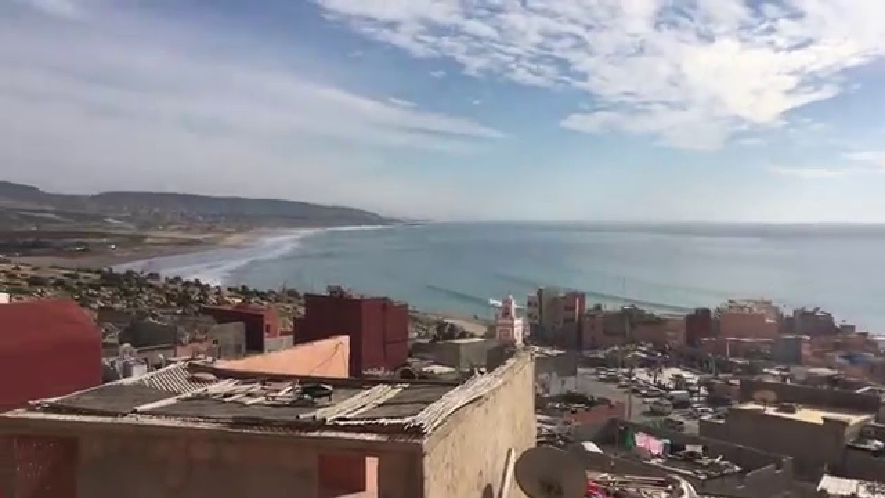 Room with terrace and ocean view at Sun Desk in Taghazout Morocco! :)