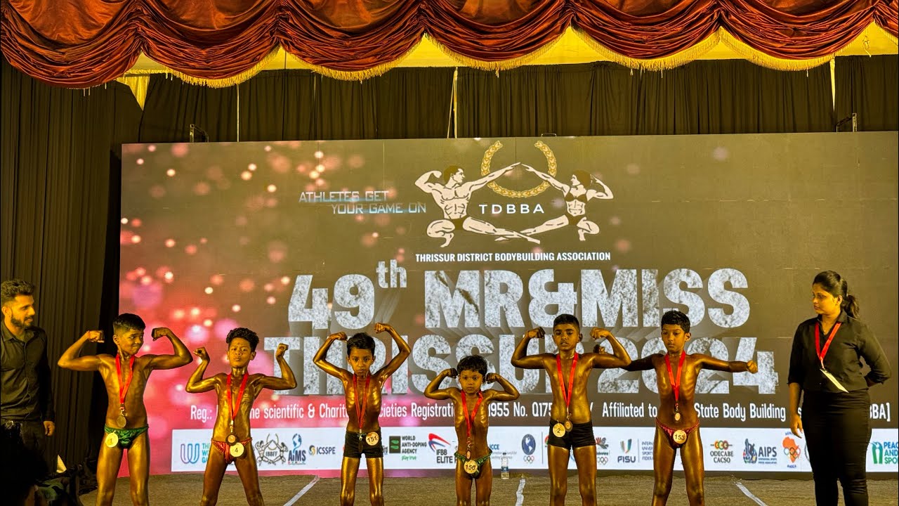 TDBBA Mr Thrissur kids 🧒 competition  