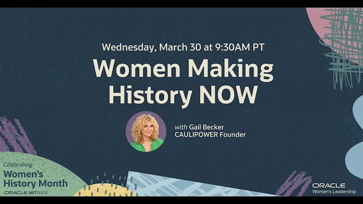 CAULIPOWER Founder Gail Becker: A Woman Making History NOW