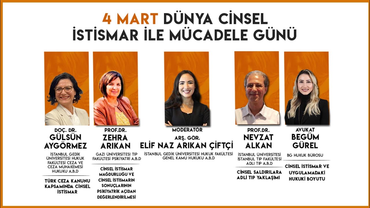 4 MART CİNSEL İSTİSMARLA MÜCADELE GÜNÜ