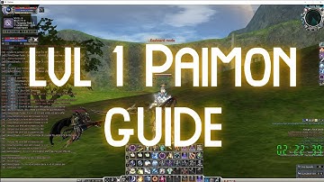 How to Level your Lvl 1 Paimon - RF Online PlayPark Desolation