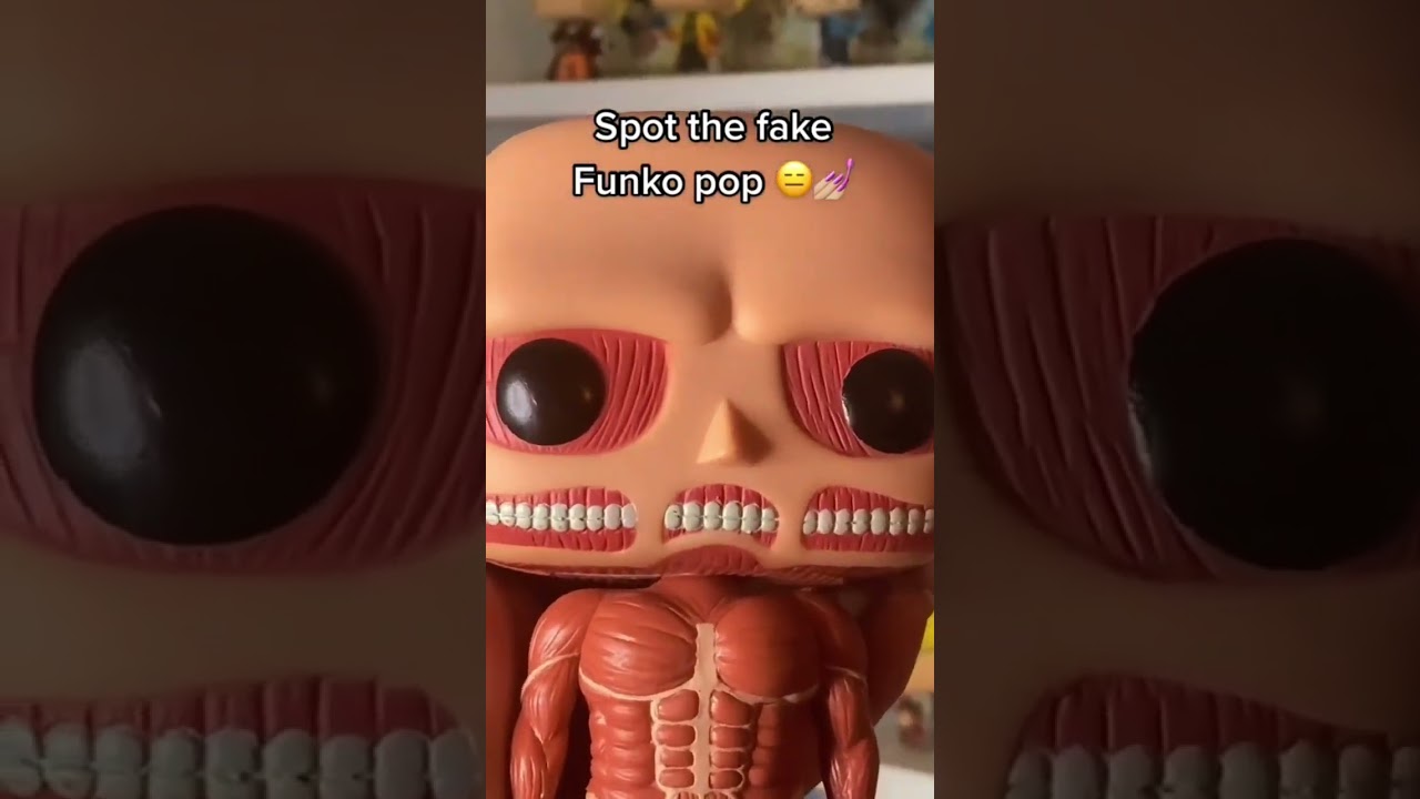 Which one is the fake funko pop? 