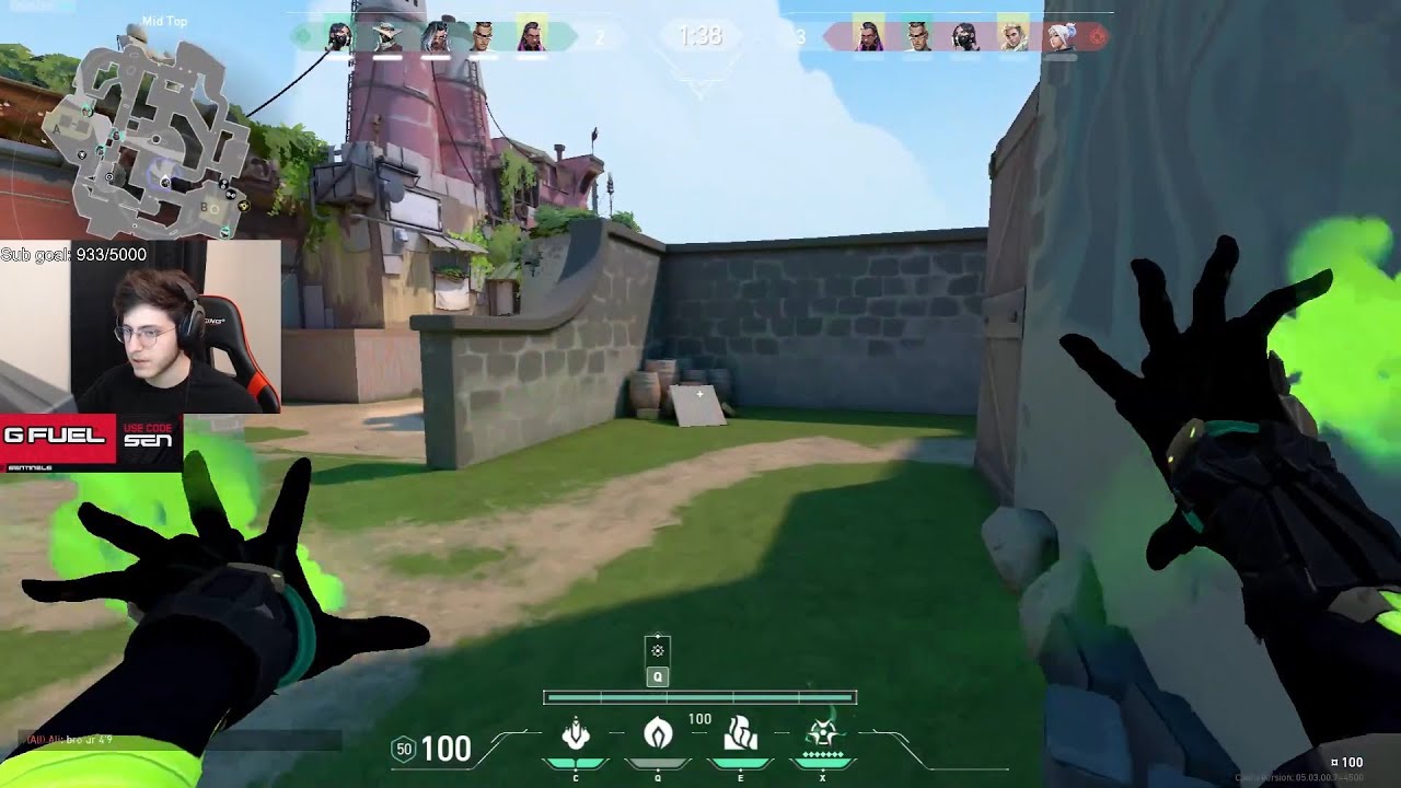 SEN ZOMBS VIPER VALORANT RANKED GAMEPLAY [Full Match VOD]