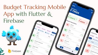 Building a Budget Tracker and Expense Tracker ||  Mobile App with Flutter, Firebase