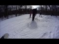 KILLINGTON, VERMONT - Squeeze Play Glade - Snowboarding