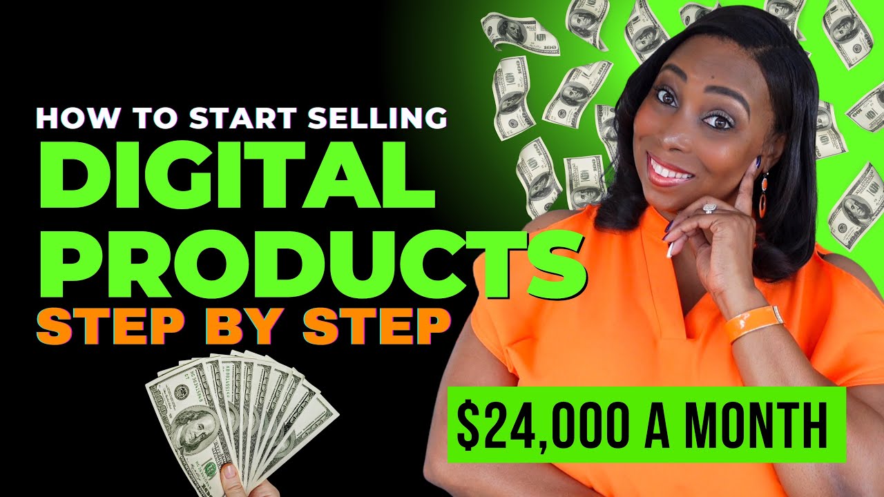 How To Sell Digital Products Online As A Beginner - STEP BY STEP Passive Income Business Model