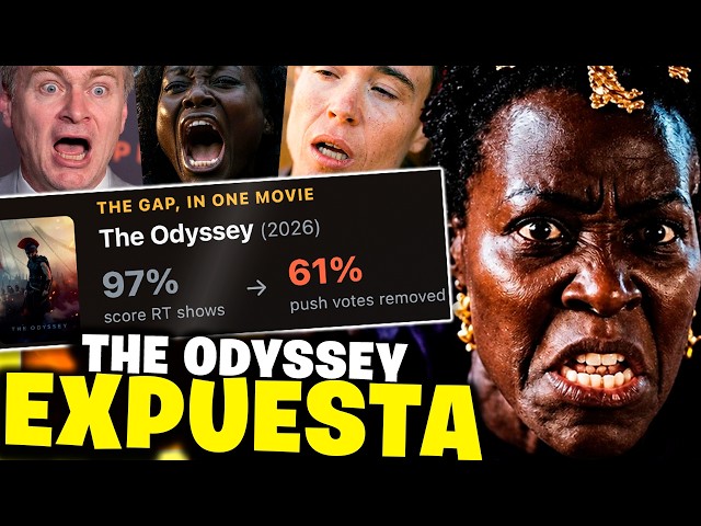 EXPONEN A ROTTEN TOMATOES por OCULTAR la puntuación REAL de The Odyssey 😱❌ de Cristopher Nolan