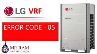 LG VRF ERROR CODE-05(English)