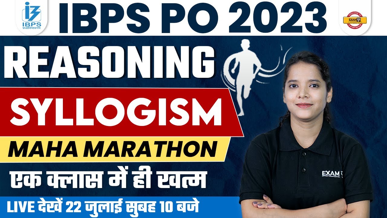 IBPS PO REASONING SYLLOGISM MARATHON | IBPS PO 2023 | REASONING BY ...