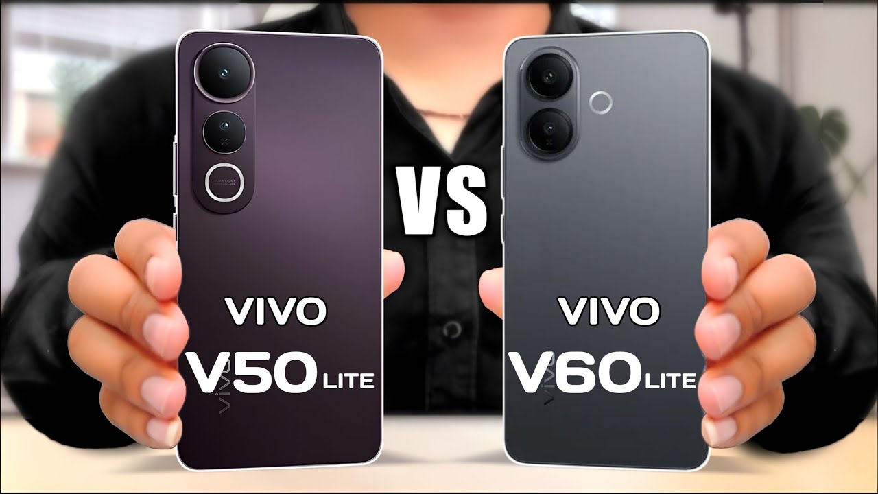 Vivo V50 Lite 5G Vs Vivo V60 Lite 5G || Full Comparison ⚡