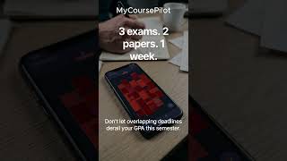 MyCoursePilot - best student AI planner #mycoursepilot #collegeplanner #studytips #exams