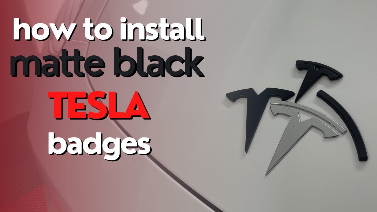 Make your Tesla look MORE stealth in 2023!
