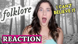 Taylor Swift - Folklore Album Reaction