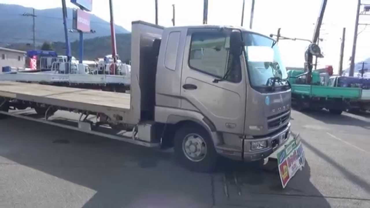 中古トラック 三菱ふそう ファイター お化け平ボディ 旧普通免許でok Youtube