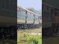 Train Dances on Bad Rail Track. #localtrainbd #shorts #railway