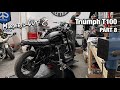 The Murder of my Triumph Bonneville T100 Black - Part 8