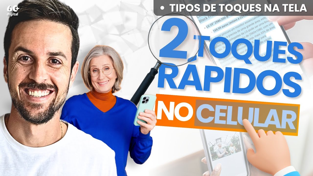 Dois toques rápidos na tela: o gesto do zoom - YouTube