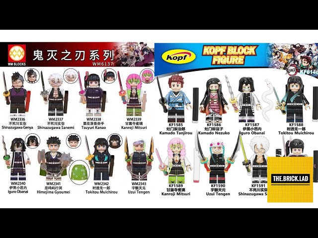 LEGO Demon Slayer Sets WM6137 KF6146 Preview #lego