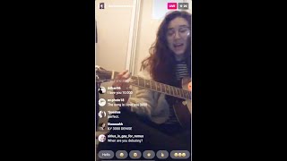 DENISE [SECRET NUMBER] sings 'I LOVE YOU 3000' by Stephanie Poetri - Instagram 20200224