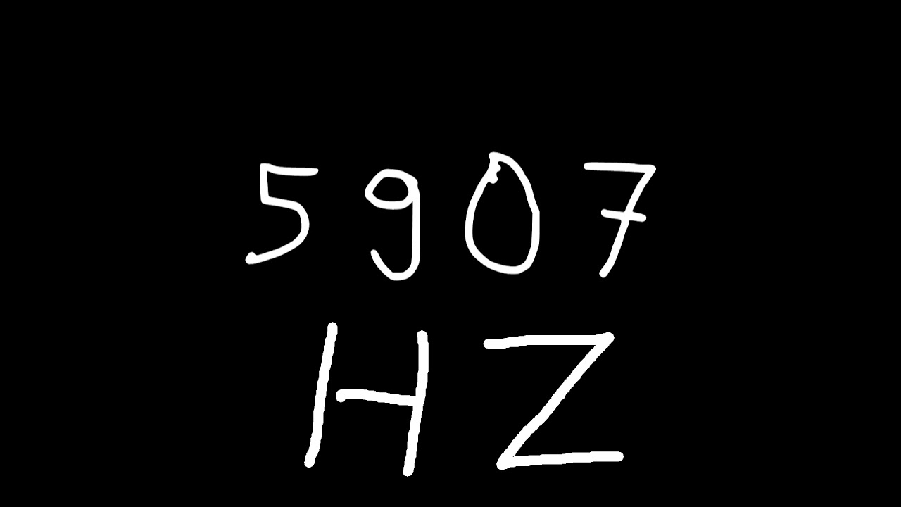 5907 hz