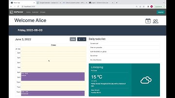 Project Screencast | TDDD27 | LiU | MyPlanner