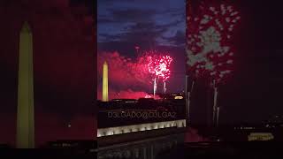 Heart Fireworks Illuminate the National Mall on 4th of July! - Washington DC Fireworks