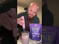 Finally a great tasting one and done vegan protein shake #veganprotein #veganproteinpowder