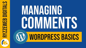 WordPress Managing Comments
