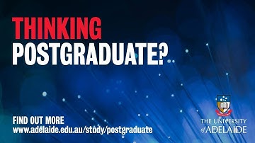 Master of Biotechnology (Biomedical) - The University of Adelaide