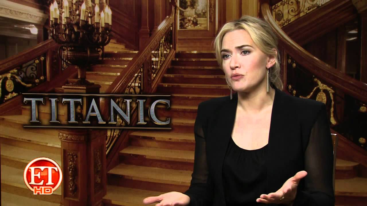 Kate Winslet and James Camron interview Titanic 3D - YouTube