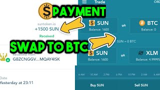 Wakeup.zone App Payment proof(How to swap sun to BTC/any token!)scam ? screenshot 2