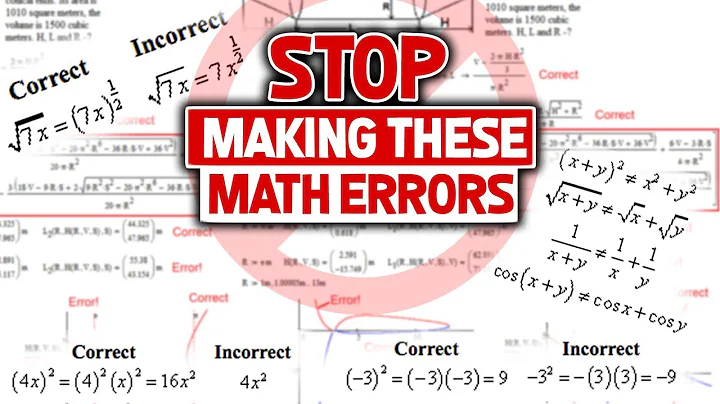 Dear High School (and College) Students, STOP Making These Math Errors - DayDayNews