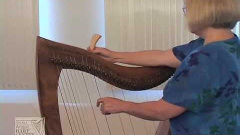 #2C Tuning your lever harp to C or flats